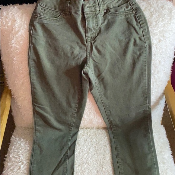 Dark Green Pants - Picture 2 of 3